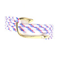 2018 fashion alloy leisure sailing navy wind pirate hook weaving bracelets of manufacturer